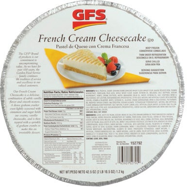French Cream Cheesecake