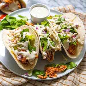 Hellmann's Buffalo Chicken Tacos