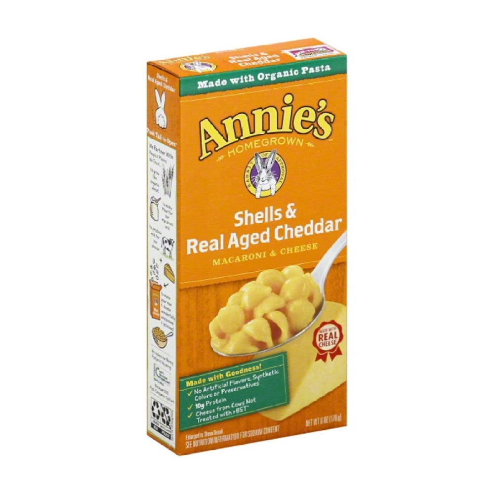 Annie’s Macaroni & Cheese Real Aged Cheddar