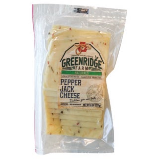 Greenridge Farm Sliced Pepper Jack Cheese