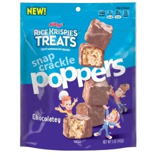 Rice Krispie Treat Chocolate Covered Poppers | Packaged