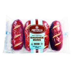 Sausage Pretzel Bun | Packaged