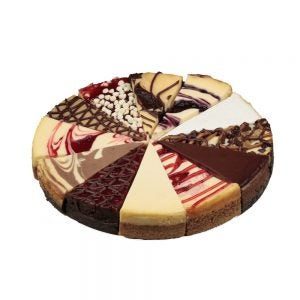 14 Slice Variety Cheesecake | Raw Item
