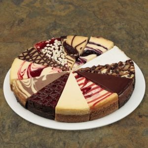 14 Slice Variety Cheesecake | Styled