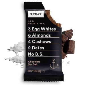 Chocolate Sea Salt RX Bars | Styled