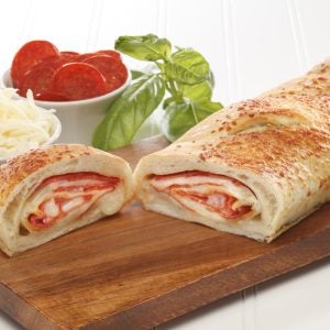 Pepperoni & Cheese Stromboli | Styled