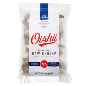 EZ Peel Raw Shrimp, 21-25 count | Packaged