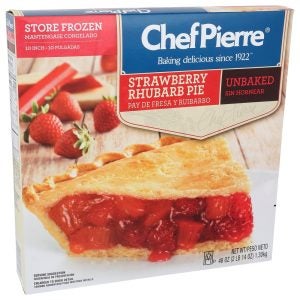 Strawberry Rhubarb Pies | Packaged