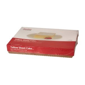 Yellow Sheet Cake | Packaged
