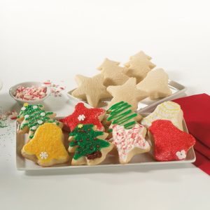 Holiday-Shaped Cookie Dough | Styled