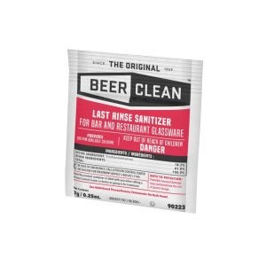 Beer Clean Sanitizer Packets | Raw Item