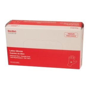 Medium Powder-Free Latex Gloves | Packaged