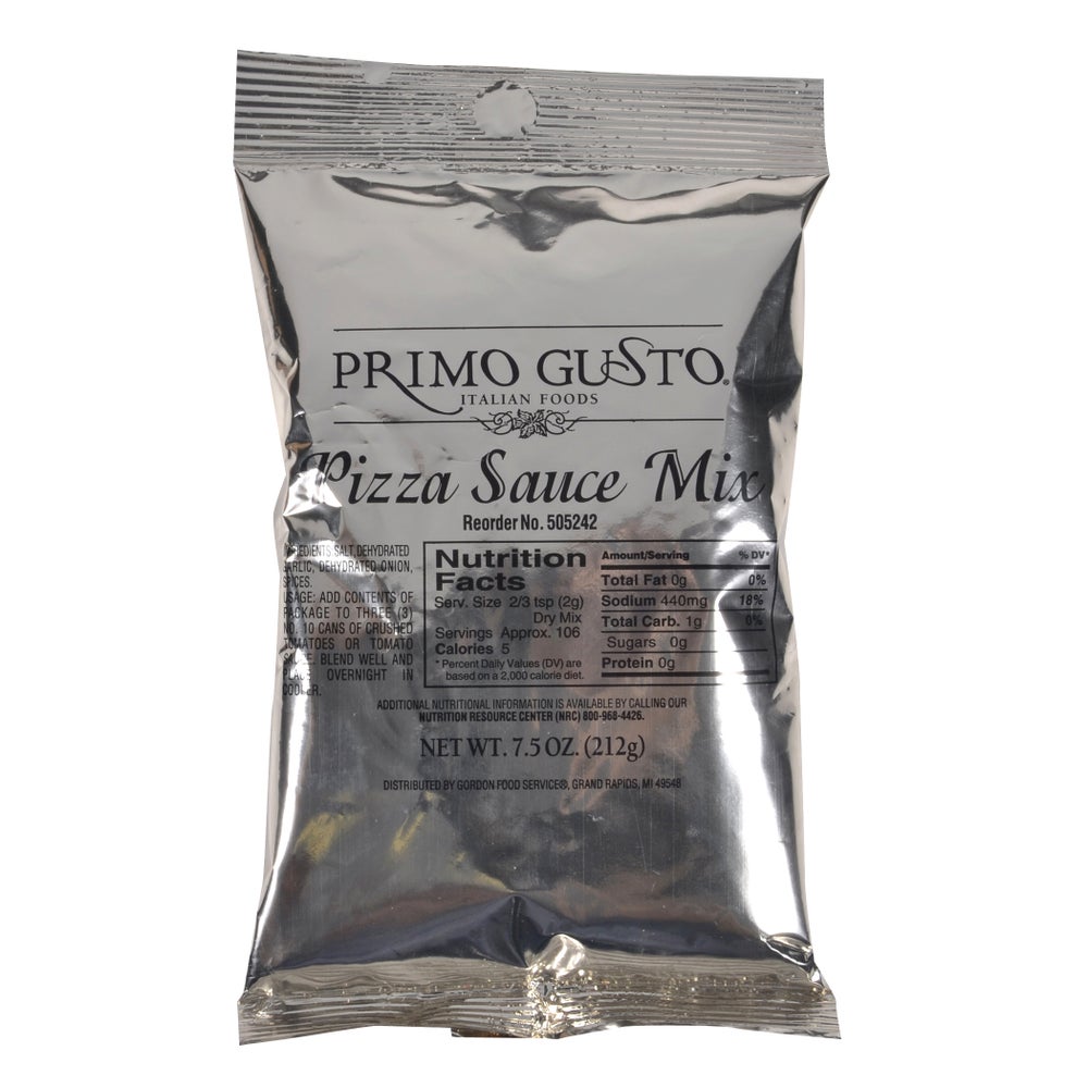 Pizza Sauce Seasoning Mix - Gordon Restaurant Market