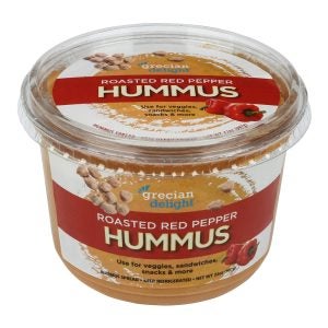 Roasted Red Pepper Hummus | Packaged