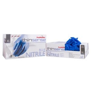 Thinsense Blue Nitrile PF X-Large | Styled