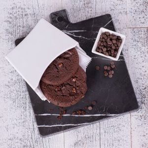 Triple Chocolate Cookie Dough | Styled