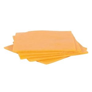 Natural Cheddar Cheese Slices | Raw Item