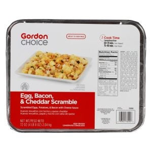 Egg, Bacon, & Cheddar Scramble | Packaged