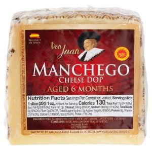 Manchego Cheese Aged 6 Months | Packaged