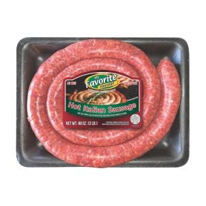 Hot Italian Sausage Rope | Packaged
