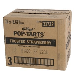 Frosted Strawberry Pop Tarts | Corrugated Box