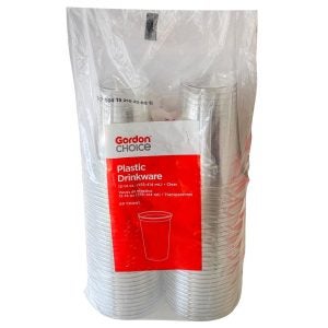 12-14 oz. Clear Plastic Cups | Packaged