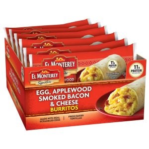 Egg, Applewood Smoked Bacon, & Cheese Burritos | Packaged