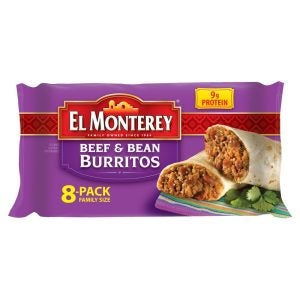 Beef & Bean Burritos | Packaged