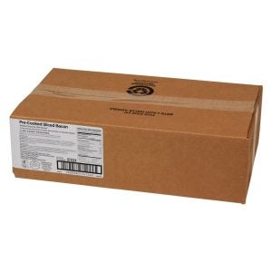Pre Cooked Laid Out Bacon 22-26ct | Corrugated Box
