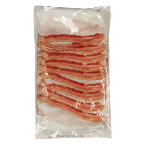 Pre Cooked Laid Out Bacon 22-26ct | Packaged