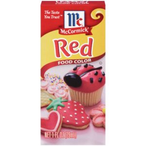 Red Food Coloring | Packaged