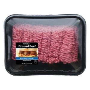 Ground Beef Loaf, 80/20 | Packaged