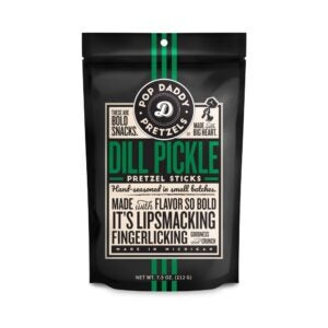 Dill Pickle Pretzels | Packaged