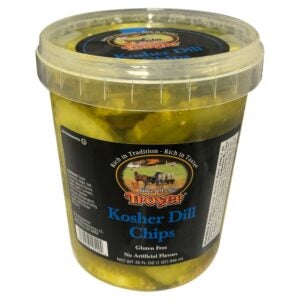 Kosher Dill Chips | Packaged
