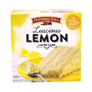 Lemon Layer Cake | Packaged