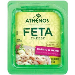 Garlic & Herb Feta Cheese | Packaged