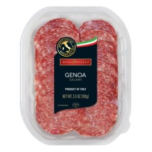 Sliced Genoa Salami | Packaged