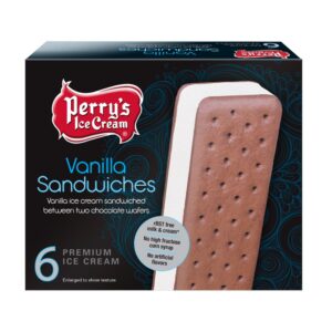 Vanilla Ice Cream Sandwiches | Packaged