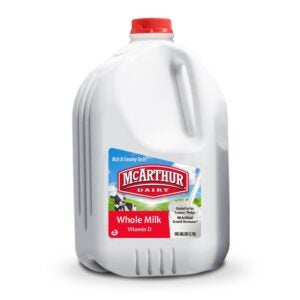 McArthur Whole Milk Gallon | Packaged