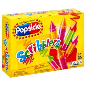 Popsicle Scribblers Popsicles | Packaged