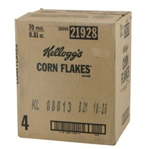 70-ind Cereal Corn Flakes Kellogg's | Corrugated Box