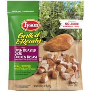 Oven Roasted Seasoned Diced Chicken | Packaged