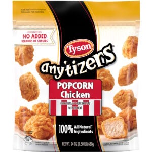 Fully Cooked Breaded Popcorn Chicken | Packaged