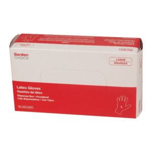 Large Powder Latex Gloves | Packaged