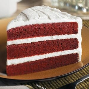 Red Velvet Layer Cake | Styled