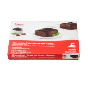 Double Chocolate Sheet Cake | Packaged