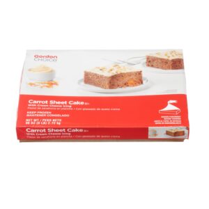 Carrot Sheet Cake | Packaged