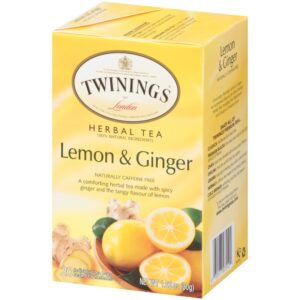 Herbal Lemon Ginger Tea | Packaged