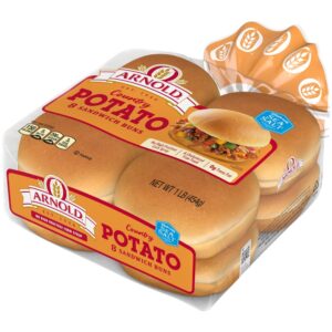 Potato Hamburger Buns | Packaged