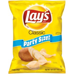 Party Size Classic Potato Chips | Packaged